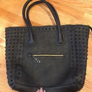 ALDO BLACK STUDDED PURSE
